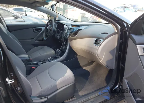 2015 Hyundai Elantra Se from USA, damaged, VIN KMHDH4AE7FU383878